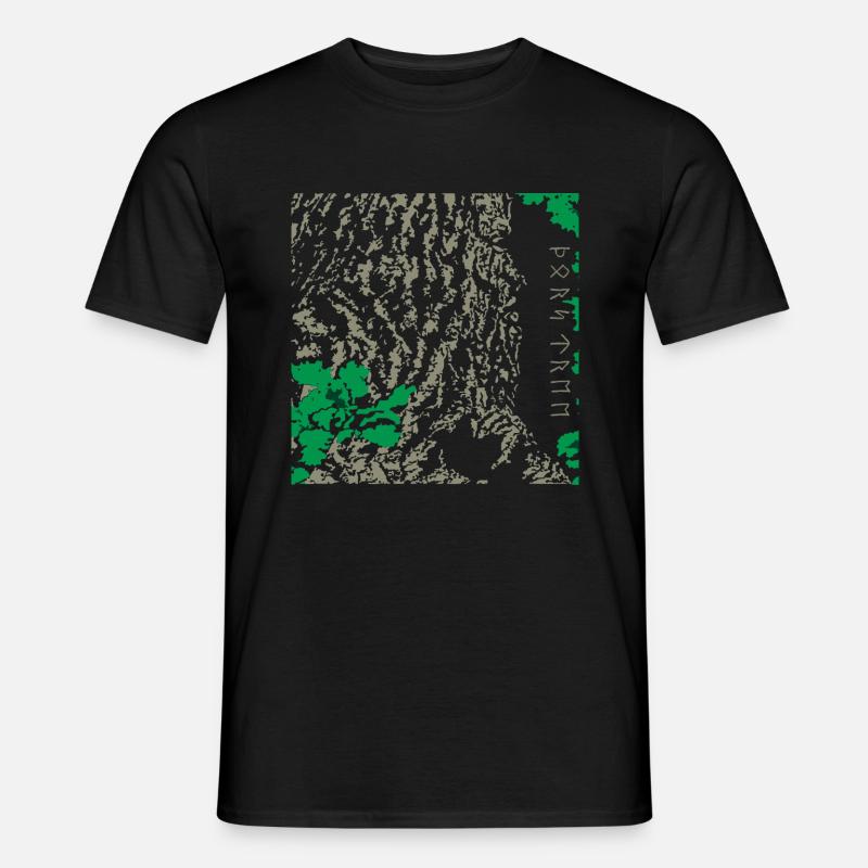 Thor's Tree Donar's Oak - Men’s T-shirt - black