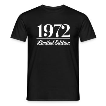 1972 Édition limitée - T-shirt homme - noir - Devant - AI Model Male 178 light (178cm)