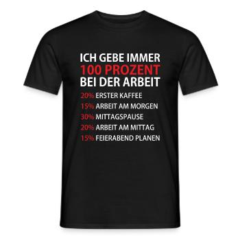 Work colleague colleague funny gift - Men's T-Shirt - black - Front - AI Model Male 178 light (178cm)