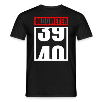 1979 40 Jahre 40. Geburtstag Party Geschenk - Männer T-Shirt - Schwarz - Vorne - AI Model Male 178 light (178cm)