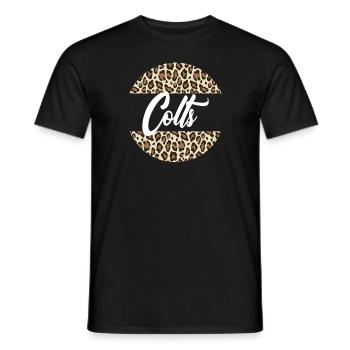 Colts High School Maskottchen Sportteam Frauen Col - Männer T-Shirt - Schwarz - Vorne - AI Model Male 178 light (178cm)
