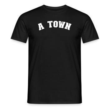 Ein Stadtstolz von Atlanta von Atlanta Gift a-Town - Männer T-Shirt - Schwarz - Vorne - AI Model Male 178 light (178cm)