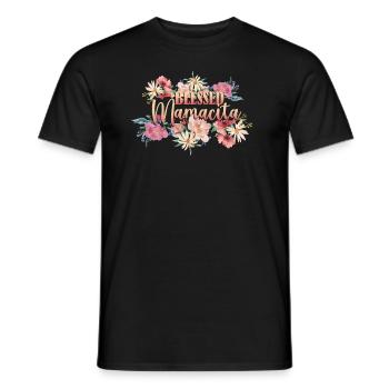 Gesegnete Mamacita mexikanische Frauen Mamacita - Männer T-Shirt - Schwarz - Vorne - AI Model Male 178 light (178cm)