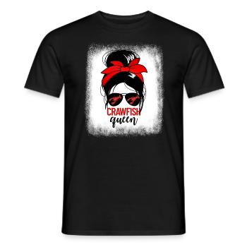 Crawfish Queen Damen Craw Fish Crawfish Queen f�rC - Männer T-Shirt - Schwarz - Vorne - AI Model Male 178 light (178cm)