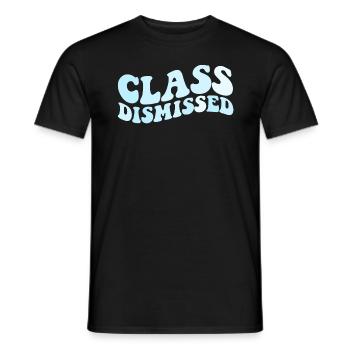 Die Klasse hat den Schullehrer des letzten Tages a - Männer T-Shirt - Schwarz - Vorne - AI Model Male 178 light (178cm)