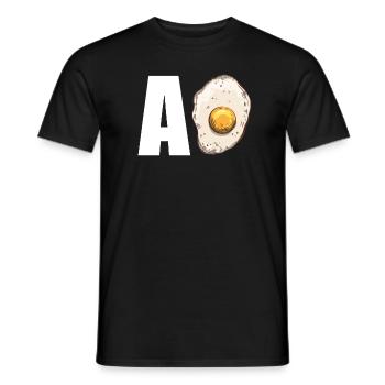 Ein huevo lustiger mexikanischer hispanischer Slan - Männer T-Shirt - Schwarz - Vorne - AI Model Male 178 light (178cm)