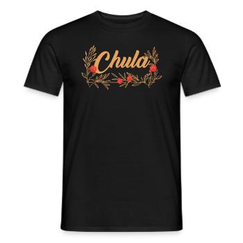 Chula Latina Mexicana Frauen Chula - Männer T-Shirt - Schwarz - Vorne - AI Model Male 178 light (178cm)