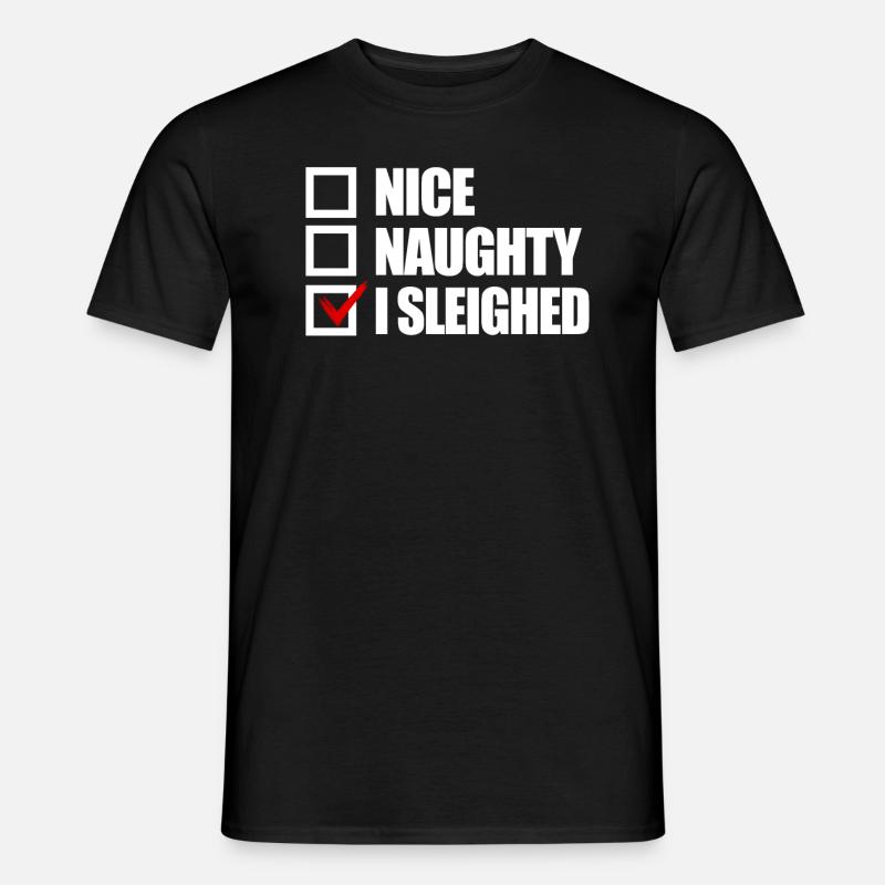 Schönes ungezogen - Männer T-Shirt - Schwarz