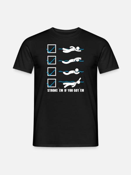 Schlagan - Männer T-Shirt - Schwarz