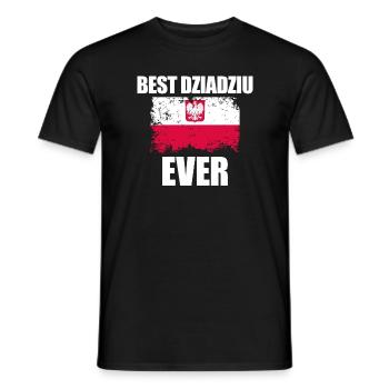 Beste dziadziu aller Zeiten polnischer Großvater D - Männer T-Shirt - Schwarz - Vorne - AI Model Male 178 light (178cm)