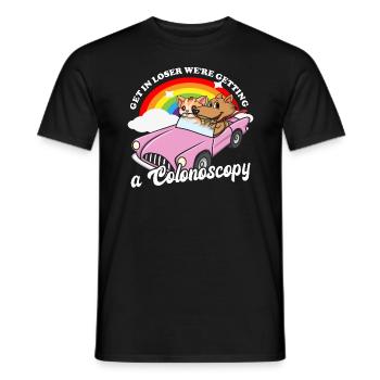 Holen Sie sich in Verlierer, wir bekommen eine Kol - Männer T-Shirt - Schwarz - Vorne - AI Model Male 178 light (178cm)