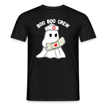 Boo Boo Crew Krankenschwester Halloween Krankensch - Männer T-Shirt - Schwarz - Vorne - AI Model Male 178 light (178cm)