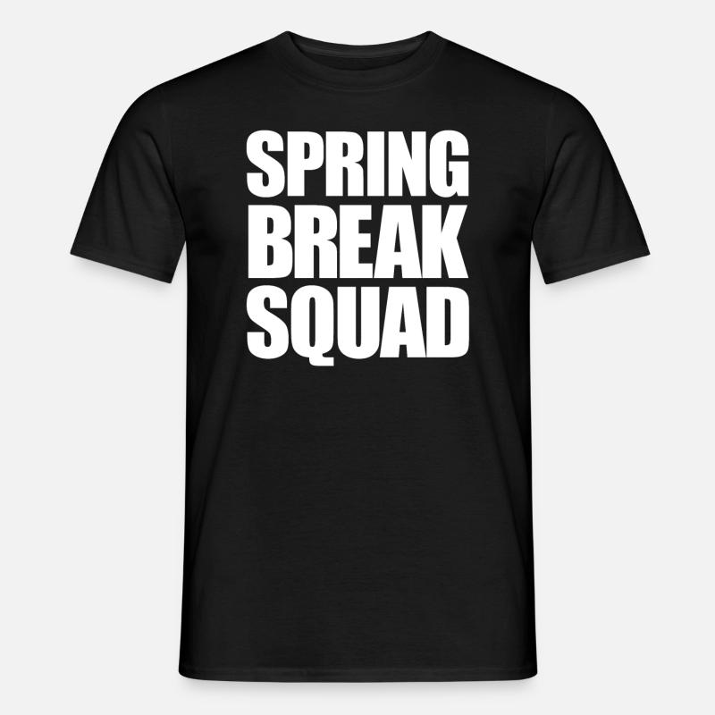 Spring Break Squad Spring Break - Männer T-Shirt - Schwarz