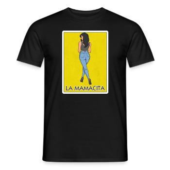 La Mamacita Cinco De Mayo Mamacita der mexikanisch - Männer T-Shirt - Schwarz - Vorne - AI Model Male 178 light (178cm)