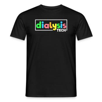 Dialysetechniker Hämodialysetechniker Dialyse - Männer T-Shirt - Schwarz - Vorne - AI Model Male 178 light (178cm)