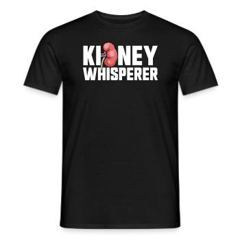 Nierenflüsterer Hämodialysetechniker Dialyse - Männer T-Shirt - Schwarz - Vorne - AI Model Male 178 light (178cm)