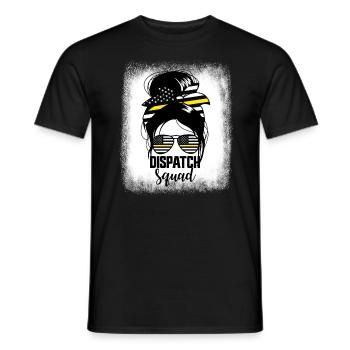 Dispatch Squad Messy Bun Damen Dispatch - Männer T-Shirt - Schwarz - Vorne - AI Model Male 178 light (178cm)