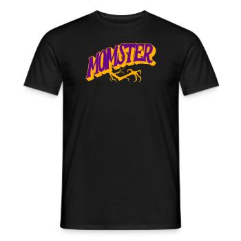 Momster Parents Assortis Momas Halloween Momster - T-shirt homme - noir - Devant - AI Model Male 178 light (178cm)