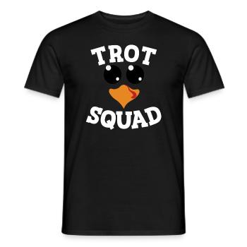 Trab-Trupp Truthahn-Trott-Thanksgiving-Trab-Trupp - Männer T-Shirt - Schwarz - Vorne - AI Model Male 178 light (178cm)