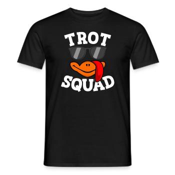 Trab-Trupp Truthahn-Trott-Thanksgiving-Trab-Trupp - Männer T-Shirt - Schwarz - Vorne - AI Model Male 178 light (178cm)