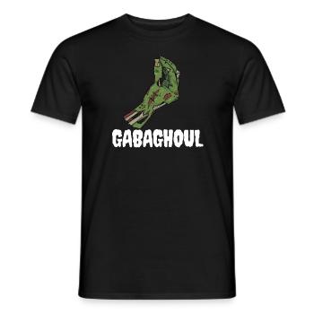 Gabaghoul Italienischer Halloween-Zombie-Gabagool - Männer T-Shirt - Schwarz - Vorne - AI Model Male 178 light (178cm)