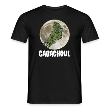 Gabaghoul Italienischer Halloween-Zombie-Gabagool - Männer T-Shirt - Schwarz - Vorne - AI Model Male 178 light (178cm)