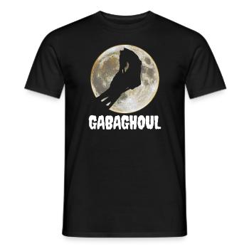 Gabaghoul Italienischer Halloween-Zombie-Gabagool - Männer T-Shirt - Schwarz - Vorne - AI Model Male 178 light (178cm)