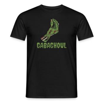 Gabaghoul Italienischer Halloween-Zombie-Gabagool - Männer T-Shirt - Schwarz - Vorne - AI Model Male 178 light (178cm)