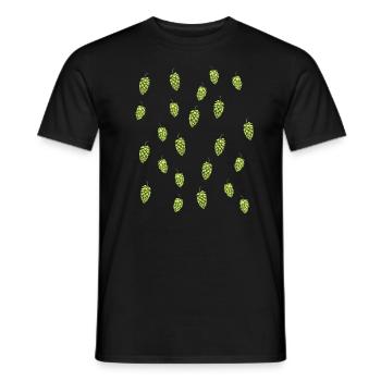 Hopfen Biertrinker Herrenbrauen IPA Hopfen - Männer T-Shirt - Schwarz - Vorne - AI Model Male 178 light (178cm)