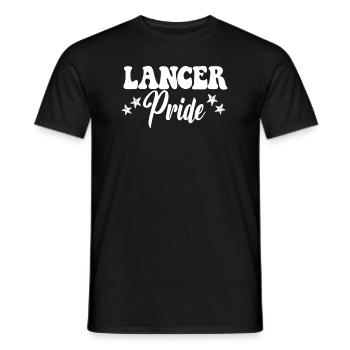 Sportmannschaft der Lancer Pride High School Lance - Männer T-Shirt - Schwarz - Vorne - AI Model Male 178 light (178cm)