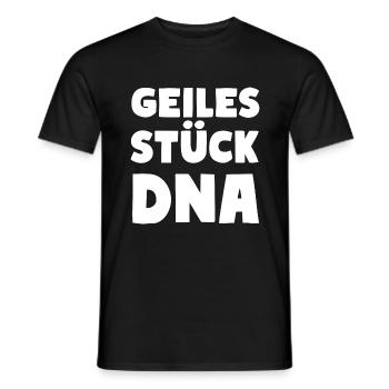Geiles Stück DNA Humor Fun - Männer T-Shirt - Schwarz - Vorne - AI Model Male 178 light (178cm)
