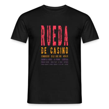 Rueda Salsa Kuba Tanz T-Shirt - Männer T-Shirt - Schwarz - Vorne - AI Model Male 178 light (178cm)