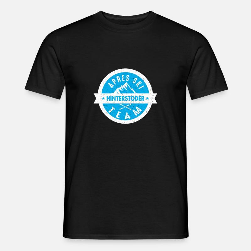 Après-ski Hinterstoder Höss Haute-Autriche - T-shirt homme - noir