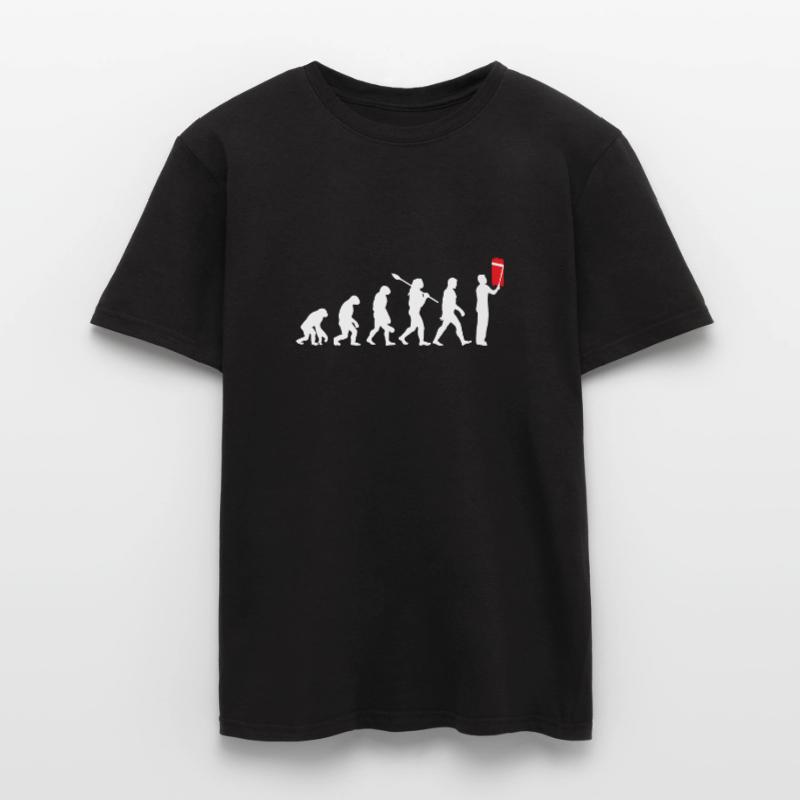 Painter evolution master painter journeyman gift Men’s T-shirt
