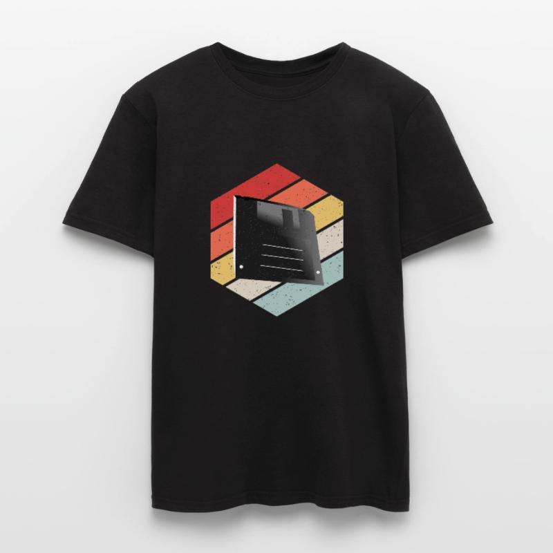 Diskette Floppy Disk Männer T-Shirt