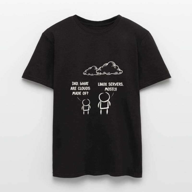 Computer IT Joke Funny Programmer Geek Linux Men's T-shirt