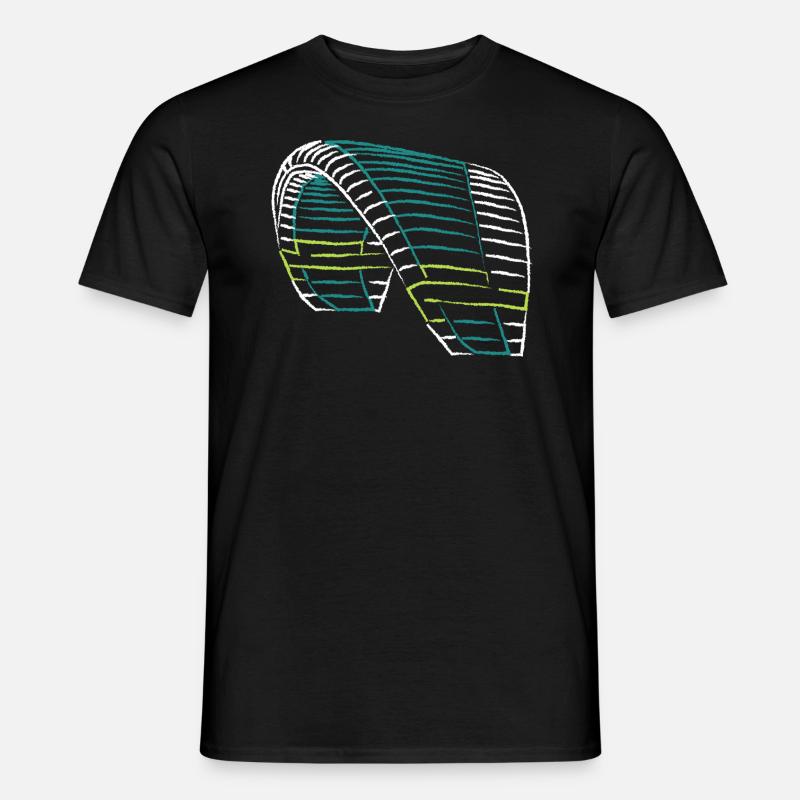 Bantam Nova Paraglider - Männer T-Shirt - Schwarz