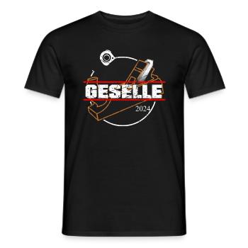 Schreiner Tischler 2024 - Männer T-Shirt - Schwarz - Vorne - AI Model Male 178 light (178cm)