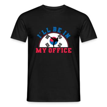 TKD Korean Martial Arts Tae Kwon - Männer T-Shirt - Schwarz - Vorne - AI Model Male 178 light (178cm)