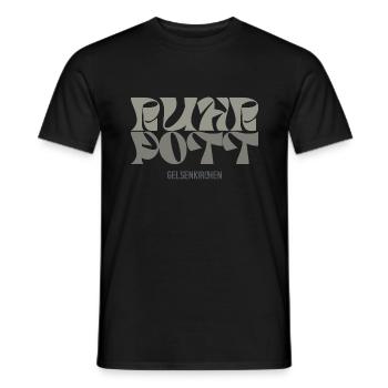 Ruhrpott Gelsenkirchen - Männer T-Shirt - Schwarz - Vorne - AI Model Male 178 light (178cm)