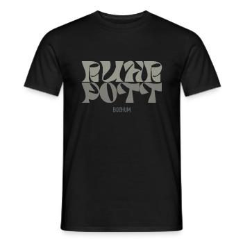 Ruhrpott Bochum - Männer T-Shirt - Schwarz - Vorne - AI Model Male 178 light (178cm)