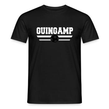 Guingamp Football Club - T-shirt homme - noir - Devant - AI Model Male 178 light (178cm)