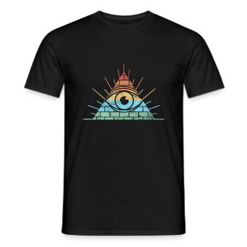 Masonic Freemasonry Fraternal - Männer T-Shirt - Schwarz - Vorne - AI Model Male 178 light (178cm)