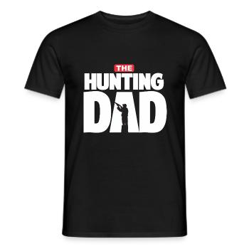 Papa Shirts/Papa Sprüche/bester Papa / Jagdvater - Männer T-Shirt - Schwarz - Vorne - AI Model Male 178 light (178cm)