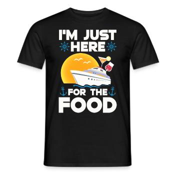 Kreuzfahrt Schiff | Kreuzfahrtreise Meer Geschenke - Männer T-Shirt - Schwarz - Vorne - AI Model Male 178 light (178cm)