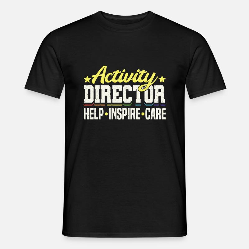 Awesome Activity Director - Männer T-Shirt - Schwarz