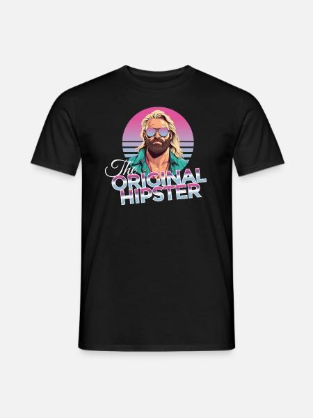 The original Hipster - T-shirt homme - noir
