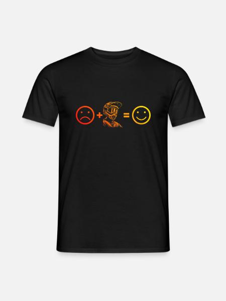 Cyclisme VTT Cyclistes Hommes - T-shirt homme - noir