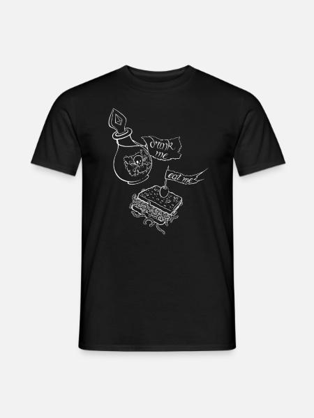 mange moi boit moi - T-shirt homme - noir