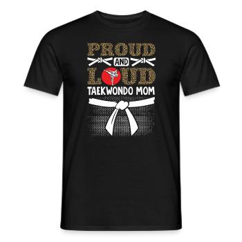 TKD Korean Martial Arts Tae Kwon - Männer T-Shirt - Schwarz - Vorne - AI Model Male 178 light (178cm)